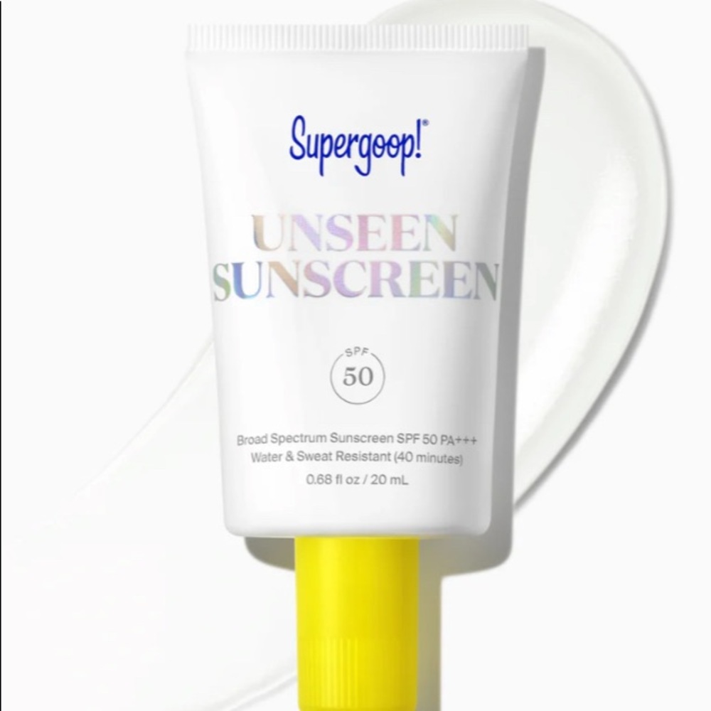 Never used! Supergoop Unseen Sunscreen spf 40